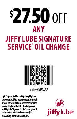 JIffy Lube Oil Change Coupon
